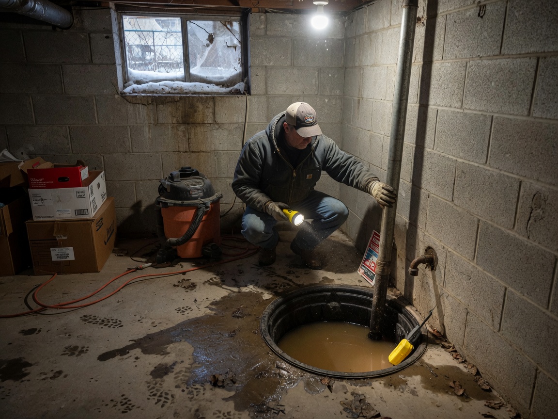 Checking Your Sump Pump After Spring Thaw In Rockford